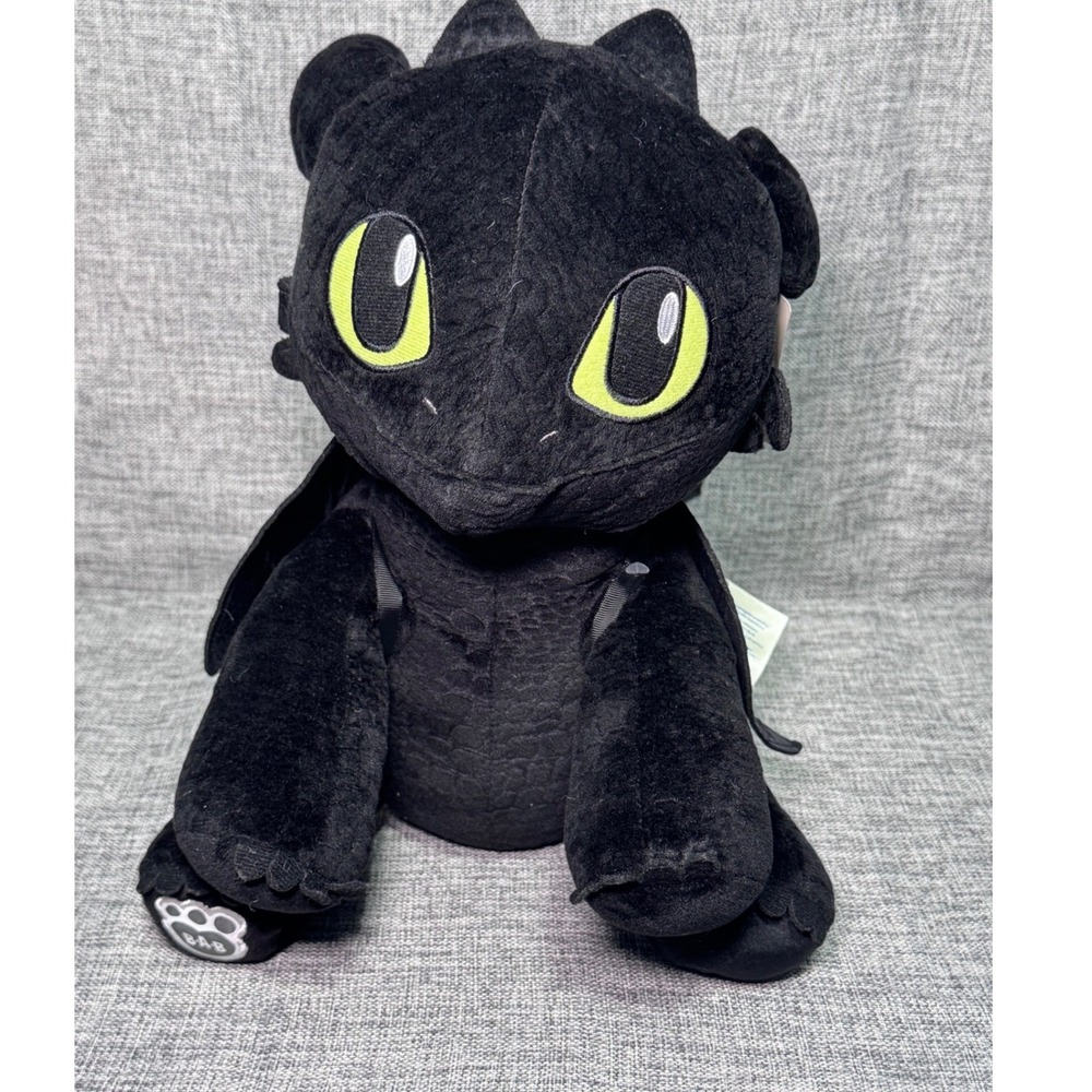Build-A-Bear Toothless with Wings Dragon Plush How To Train Your Dragon